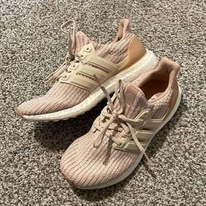 Adidas light pink Ultra boost